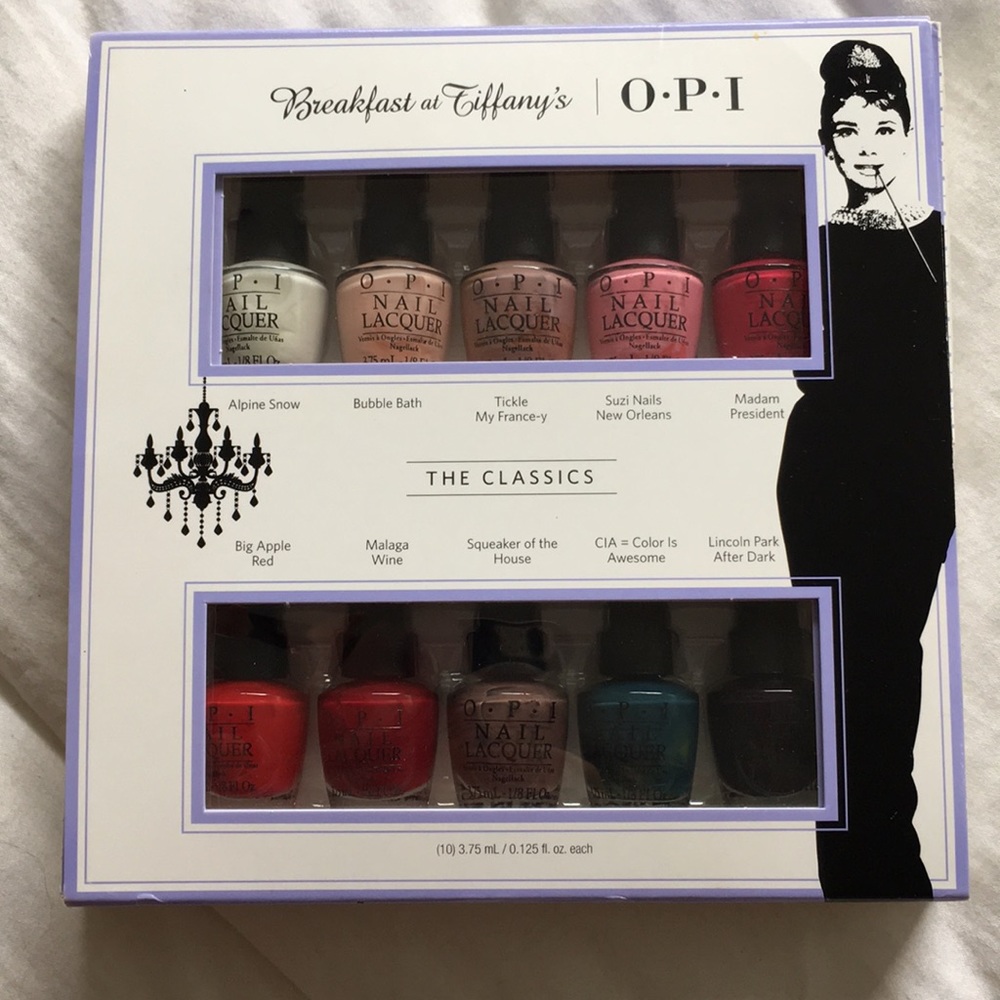 NWOT - Breakfast at Tiffany’s minis by OPI